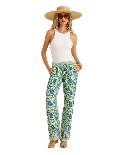Calypso St. Barth Blue Bianca Pants