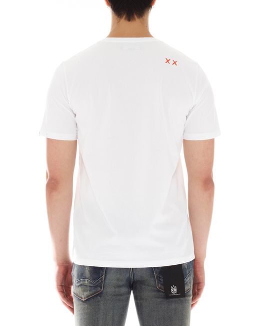Cult Of Individuality White Toke Up Graphic T-shirt for men