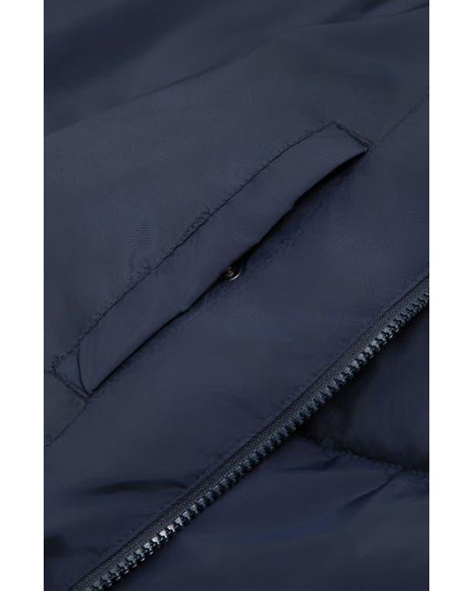 Rokka&Rolla Blue Lightweight Modern Puffer Jacket for men