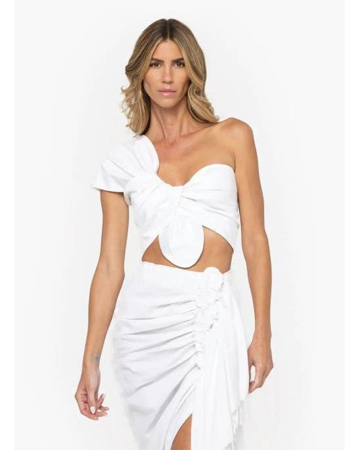 JBQ White Sol Top
