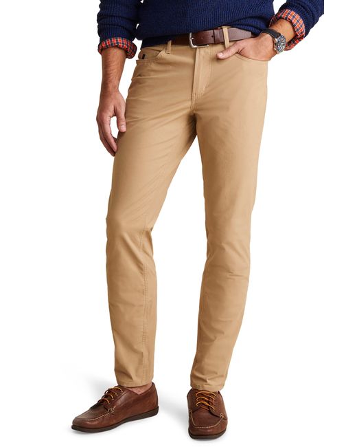 Vineyard Vines Natural On-the-go Water Repellent Stretch Canvas Pants for men