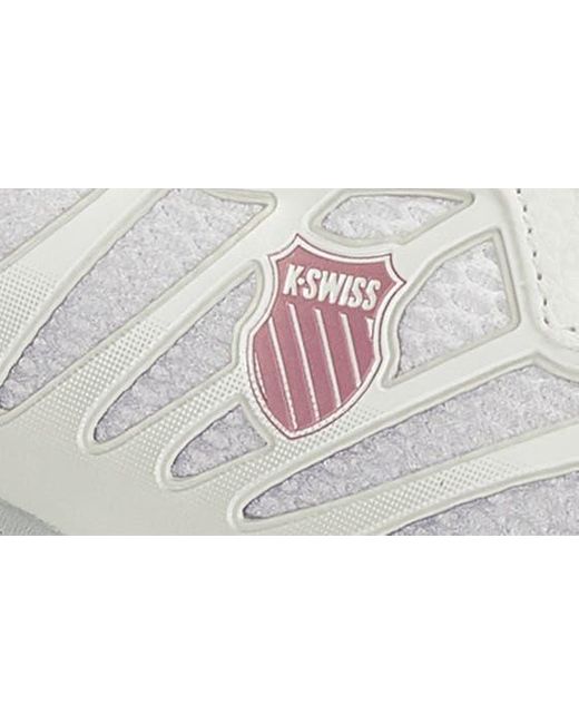 K-swiss White Tubes Sport Running Shoe