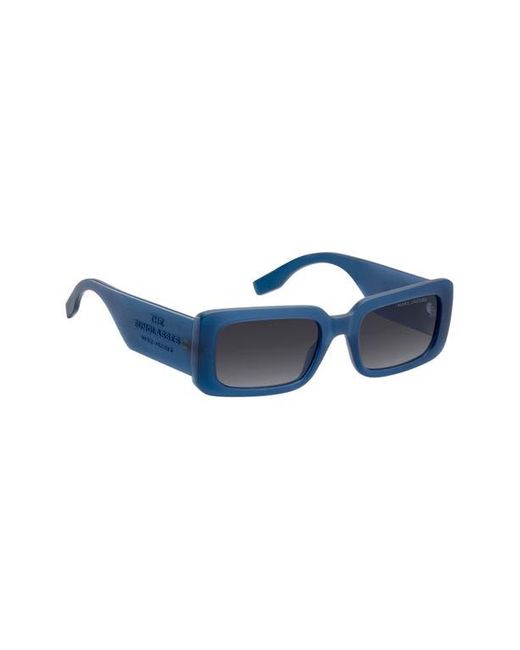 Marc Jacobs Blue 53Mm Gradient Rectangular Sunglasses