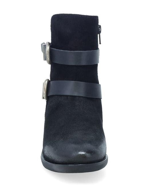 Miz Mooz Blue Dayla Moto Bootie