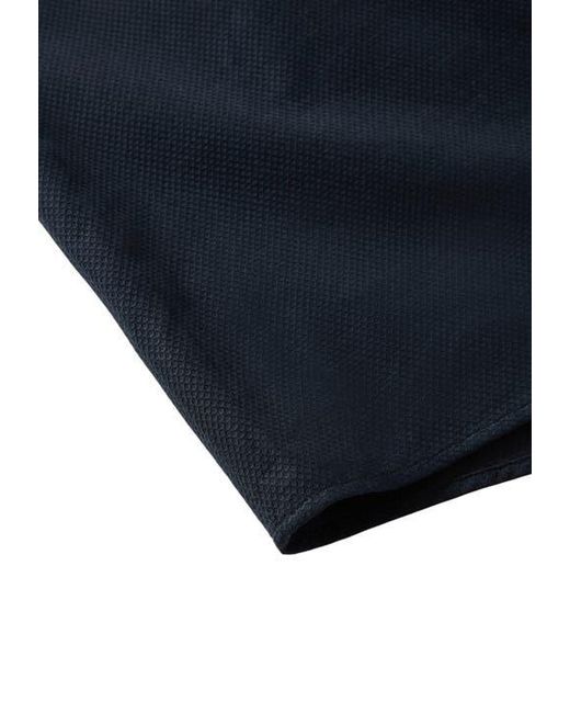 Robert Talbott Blue Harrison Button Down Pique Shirt for men