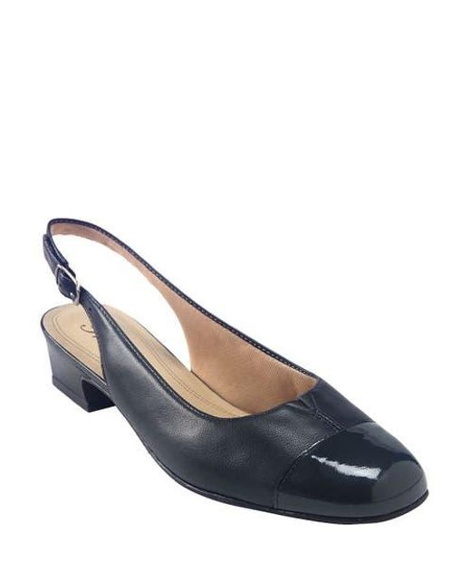 Trotters Blue 'Dea' Slingback