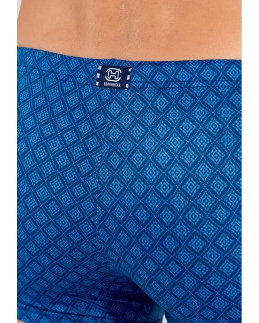 Hom Blue Hendaye Swim Shorts for men
