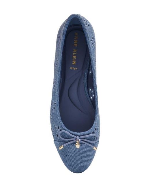 Anne Klein Blue Luci Flat