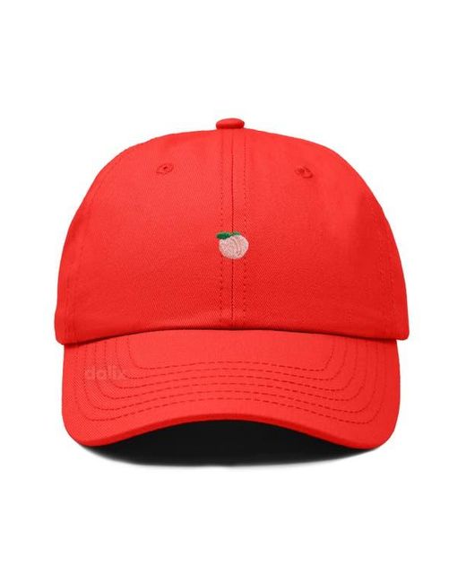 Alix Red Lil Peach Dad Cap
