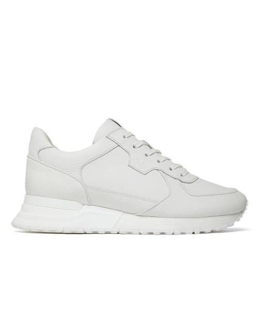 Mallet White Boundary Ripple Sneaker for men
