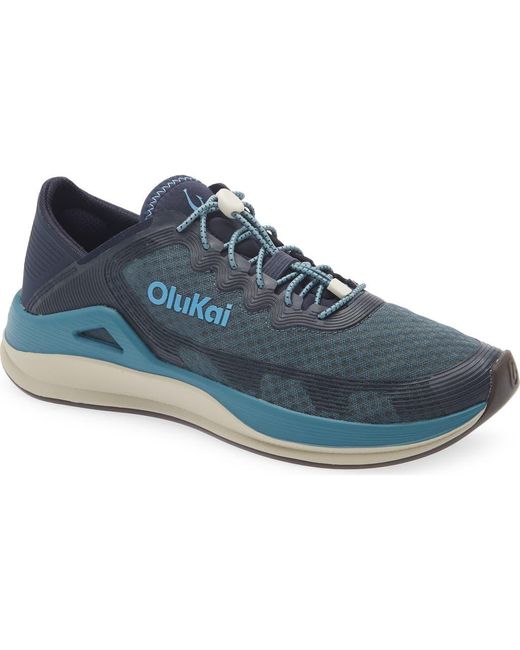 Olukai Blue Ahi Sneaker for men