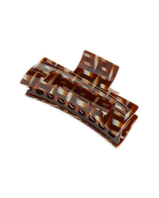 France Luxe Brown 'large' Jaw Clip