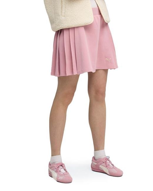 PUMA Pink Pleated Miniskirt