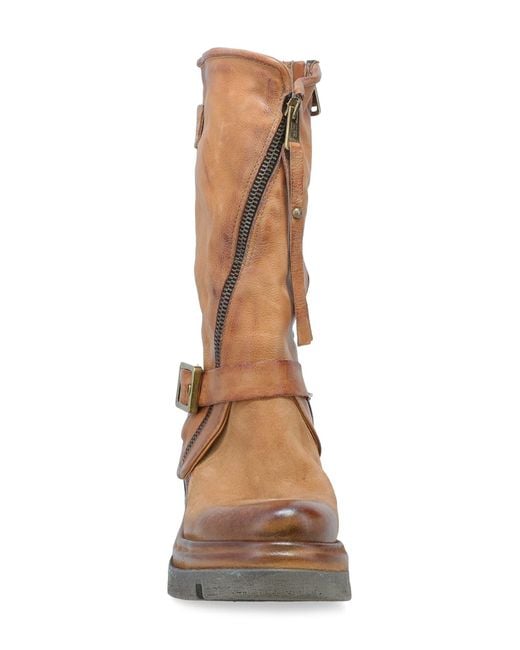 A.s.98 Brown Emory Lug Sole Boot