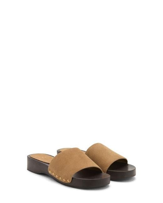 Mango Multicolor Slide Sandal