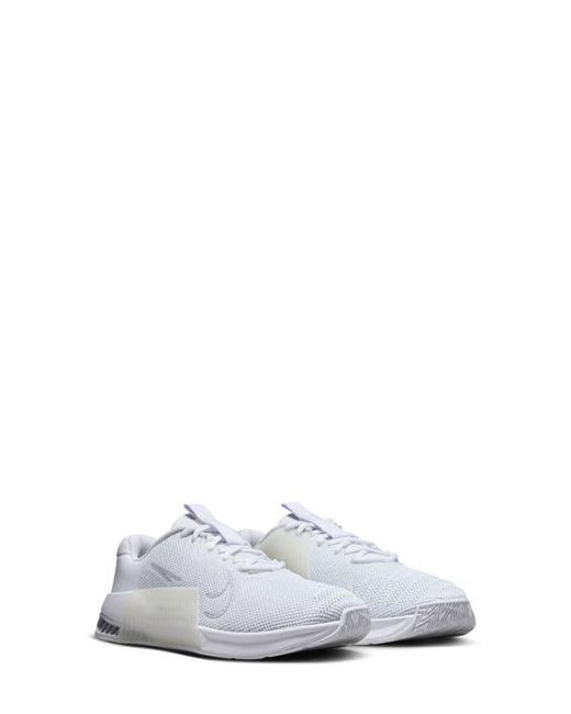 Nike White Metcon 9 Training Shoe