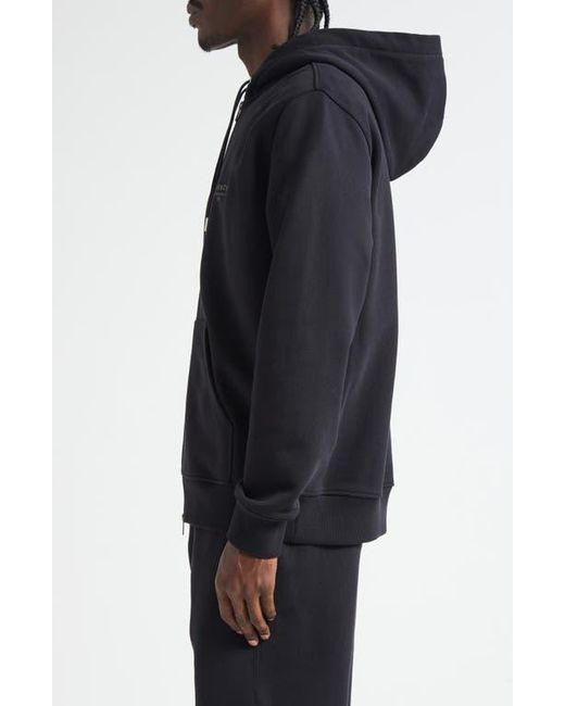 Givenchy Black Regular Fit Zip Hoodie for men
