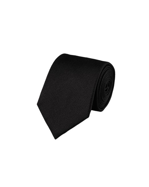 Charles Tyrwhitt Black Silk Stain Resistant Tie for men