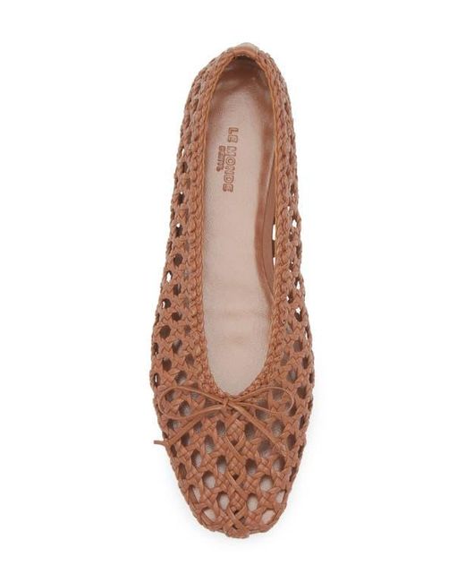 Le Monde Beryl Pink Regency Woven Flat