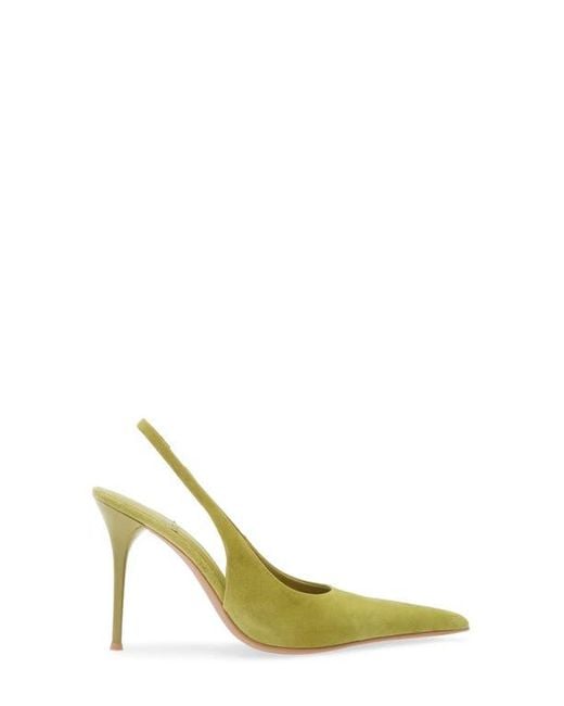 Jeffrey Campbell Yellow You Wish Slingback Pointed Toe Pump