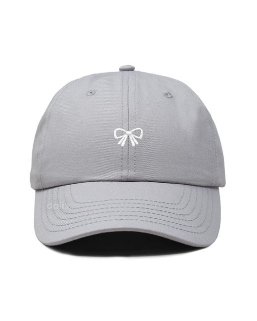 Alix Gray Bow Dad Cap