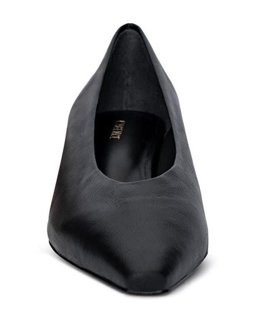 L'Agence Blue Suzanne Pointed Toe Flat