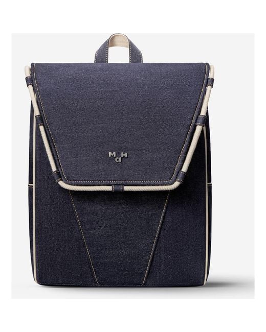 MAH Blue Young Denim Backpack