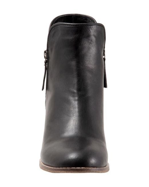 BUENO Black Jenna Bootie