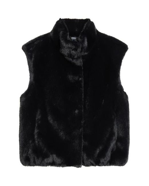 Herno Black Faux Fux Vest