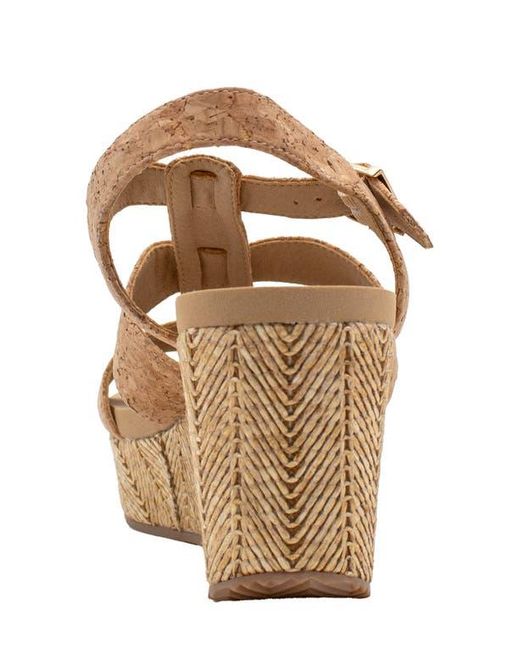 Volatile Natural Crimini Platform Wedge Sandal