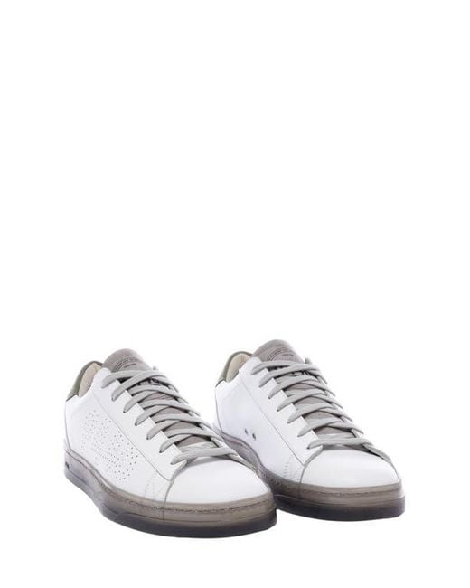P448 White Jack Sneaker for men