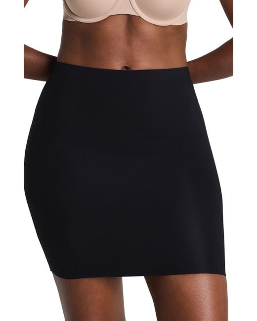 Spanx Black Spanxshape Slip Skirt