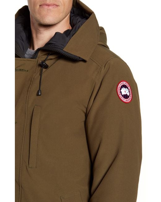 Canada Goose Brown Chateau Slim Fit Down Parka for men