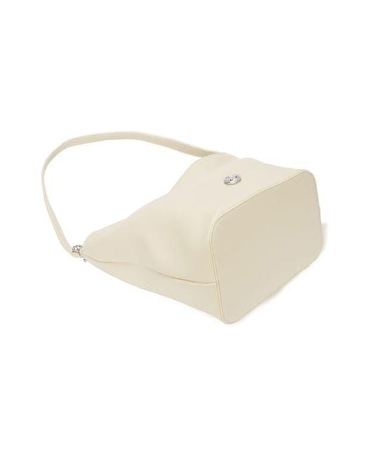 orYANY Metallic Ball Chain Bucket Shoulder Bag