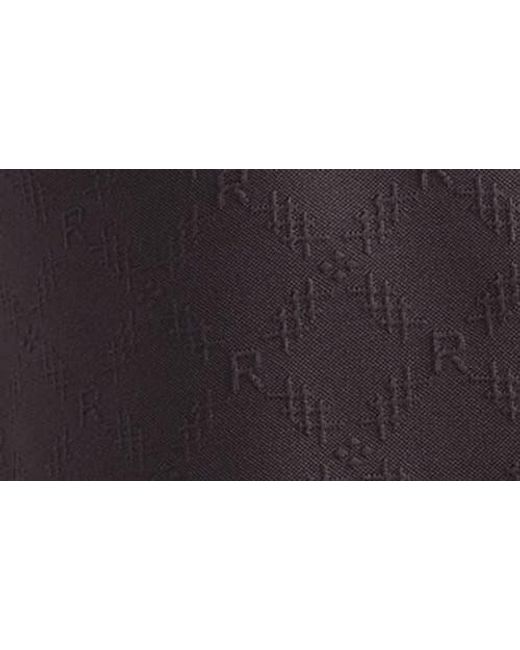 Rhone Black Fairway Performance Golf Polo for men