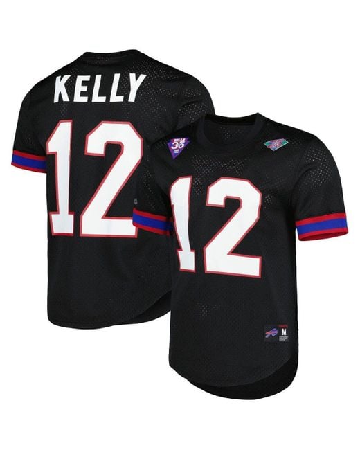 Mitchell & Ness Jim Kelly Buffalo Bills Retired Player Name