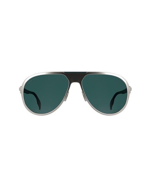 Canada Goose Green 60Mm Aviator Sunglasses