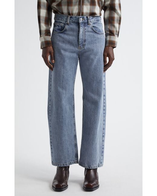 Second Layer Blue Big Papi Slim Straight Leg Jeans for men