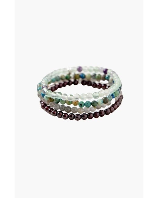 Tiny Rituals Multicolor Capricorn Bracelet Set