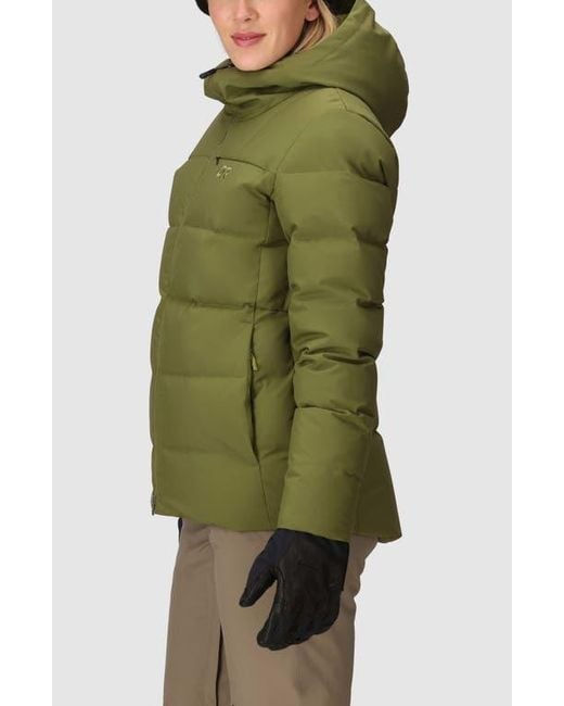 Outdoor Research Green Snowcrew Down Jacket