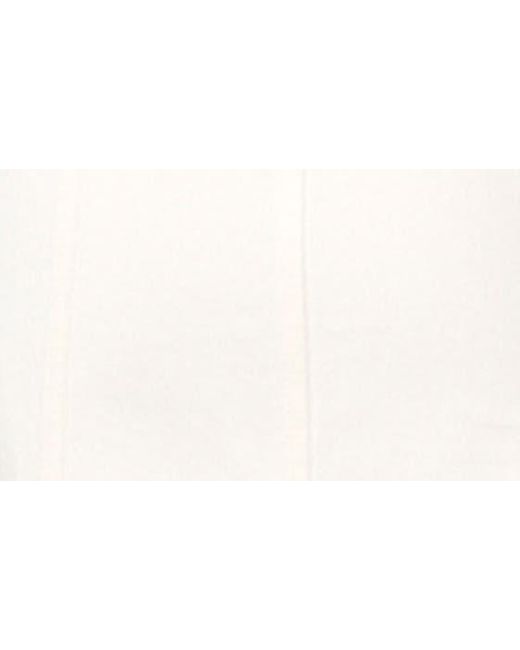 Blank NYC White Strapless Denim Minidress