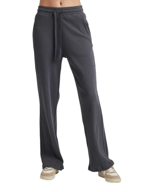 Losano Blue Organic Cotton Drawstring Pant