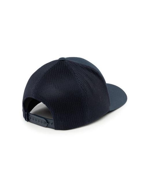 Travis Mathew Blue The Patch Floral Baseball Cap for men