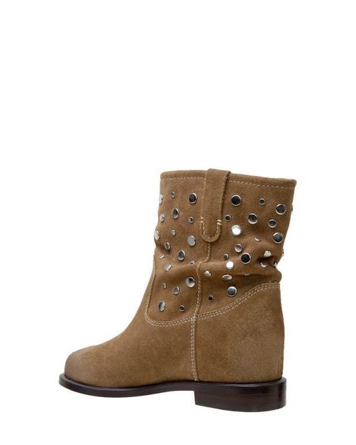 Linea Paolo Brown Terry Studded Slouchy Bootie