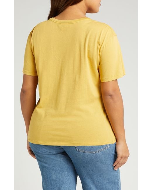 Treasure & Bond Yellow Oversize T-shirt