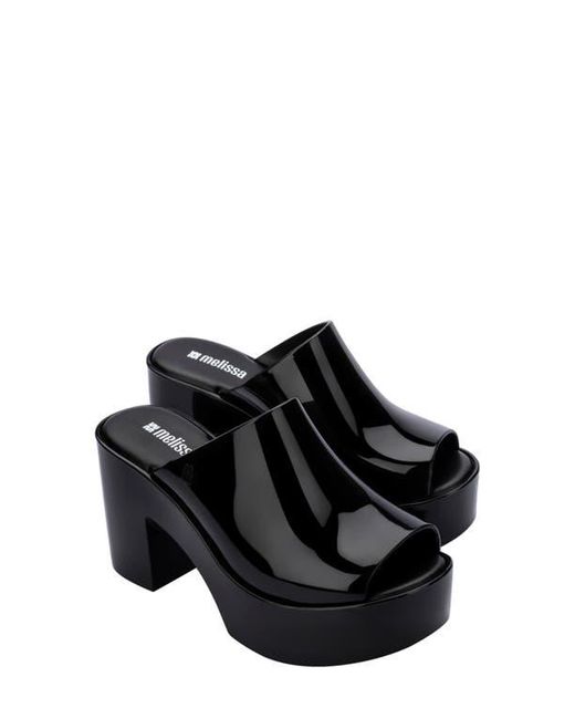 Melissa Black Hype Platform Mule