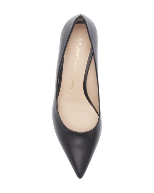 Stuart Weitzman Multicolor Stuart Power 50 Block Heel Pump