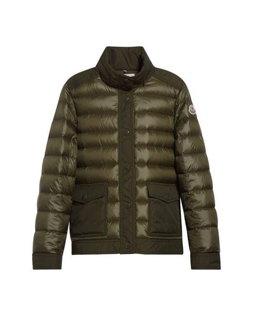 Moncler Green Origan Down Puffer Jacket