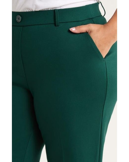 Kasper Green Pull-On Trouser Pants