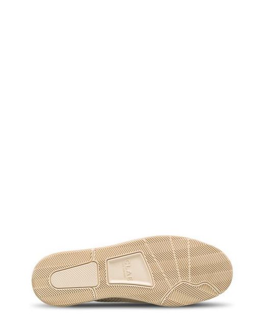 CLAE Natural Malone Knit Low Top Sneaker for men